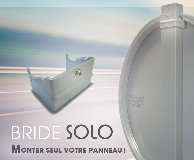 Bride Solo, monter seul votre panneau
