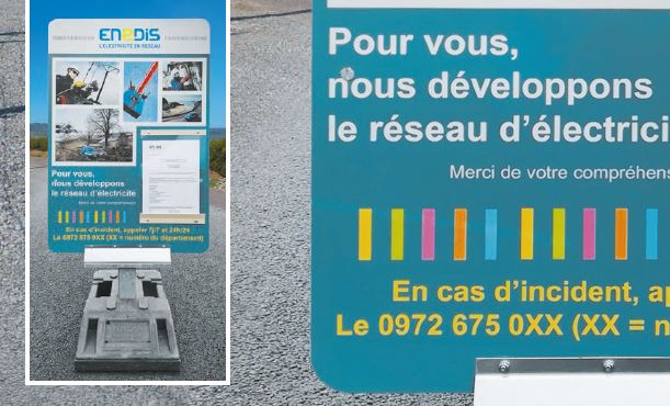 Panneaux d’information